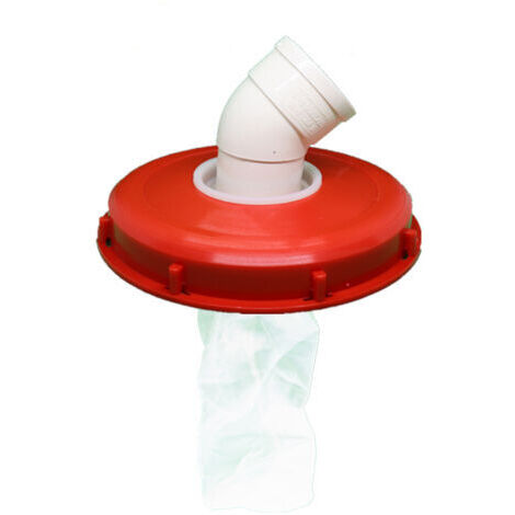 IBC-Deckel mit Nylonfilter, 245 mm IBC-Tankfilterdeckel, Rot