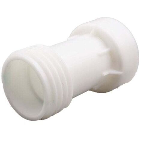 IBC Tank Accessory, IBC Adapter S60 x 6, Extension Spacer, IBC Container Accessory, Straight Coarse Thread S60 x 6 to Coarse Thread S60 x 6, with PVC Seal