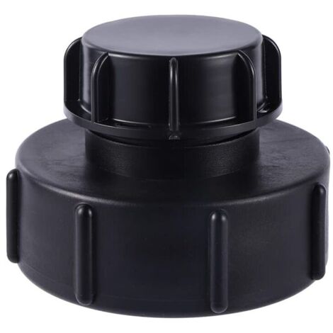 IBC tank adapter S100 x 8 - For reducer S60 x 6 - Coarse thread with end cap - Garden hose - Tap adapter