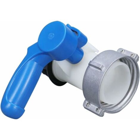 IBC-Tankadapter, Universal-DN40-62-mm-IBC-Tankhahnadapter, geeignet für Ablasshähne, Regenwassertanks, Reservoirs