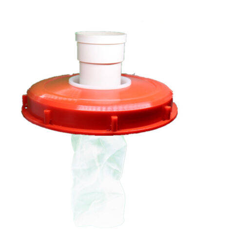 IBC-Tankdeckel mit waschbarem Nylonfilter für 1000 l IBC-Regenwassertank, IBC-Deckelfilter, IBC-Tankzubehör, Nylon-Regenwasserfilter (geprüft