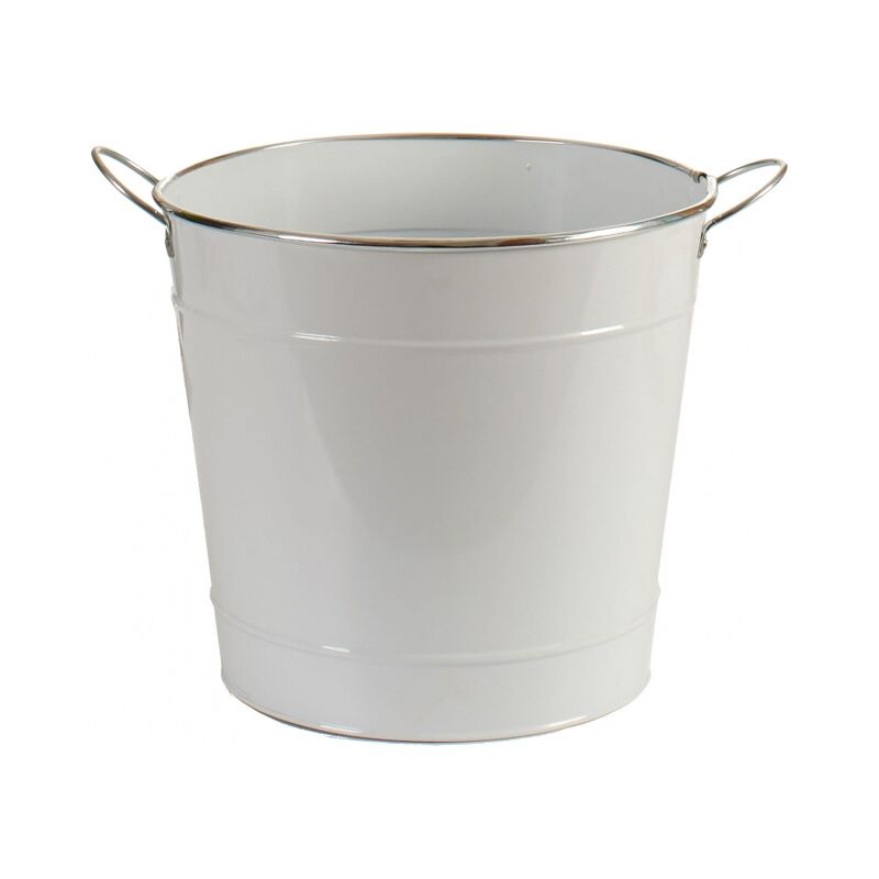 

S3602557 CUBO PLATA, 29 X 27 X 37 CM, BLANCO - Ibergarden