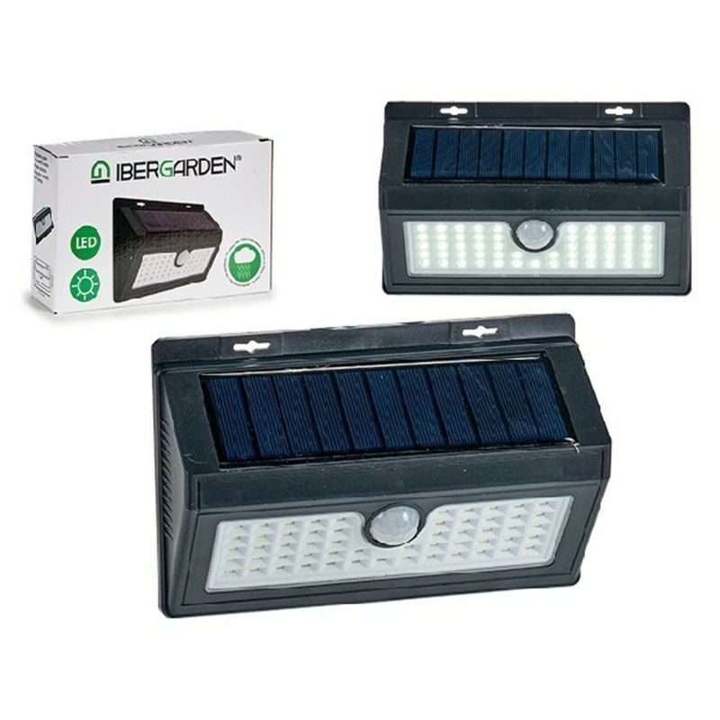 

Lámpara Solar Rectangular Negro - Ibergarden