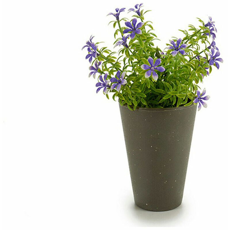 

Ibergarden Planta Decorativa Gris Plástico (12 x 20 x 12 cm) (12 x 23 x 12 cm)