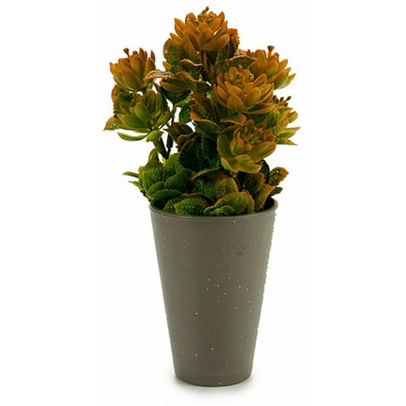 

Ibergarden Planta Decorativa Gris Plástico (10 x 22 x 10 cm)