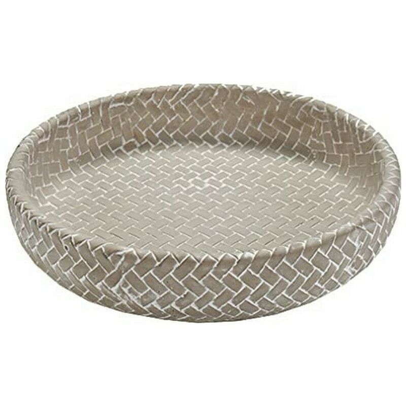 

Plato Cemento (31 x 5 x 31 cm) - Ibergarden