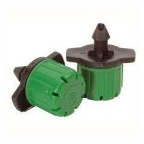 IBEROGARDEN GOTERO VARI-FLOW 0-40 LTS.REGUL. VERDE BOLSA DE 100 UNIDADES