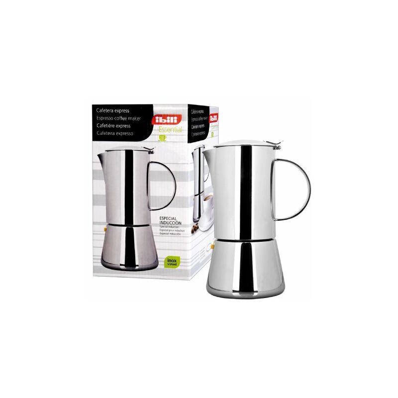 620302 - Moka Expresso per 2 caffè, in Acciaio