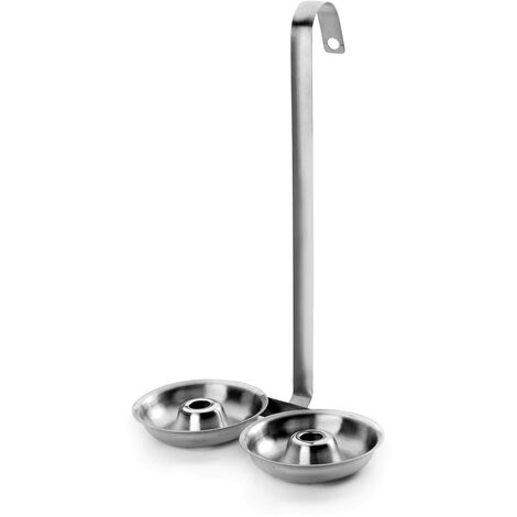 Ibili 712150 - Mestolo con stampo per ciambelle in acciaio INOX