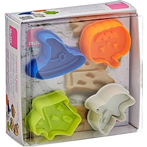 Ibili 733000 Set di stampi per biscotti dorati 13 cm