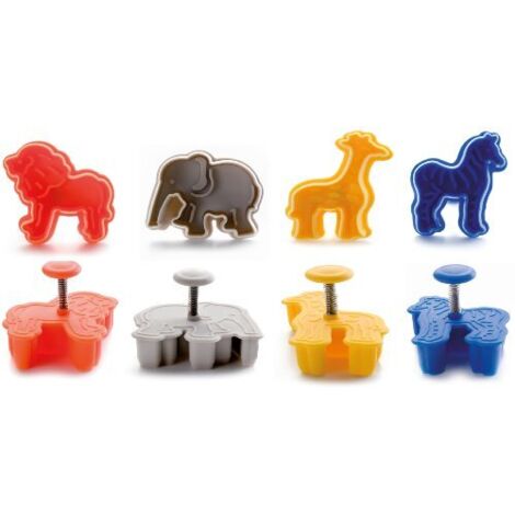 Ibili 734700 cookie cutter - cookie cutters (Multicolour, Plastic)