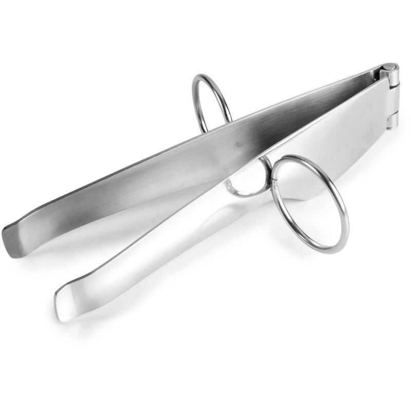 748900 Pinza per prosciutto, Acciaio Inox, Argento, 12 x 3 x 6 cm - Ibili