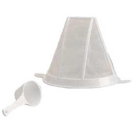 Ibili 760900 Filtre à café blanc réutilisable écologique