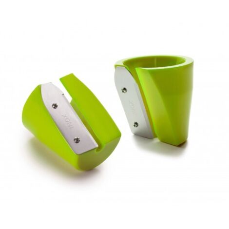 Ibili 8411922093742 Afilador de verduras compacto amarillo