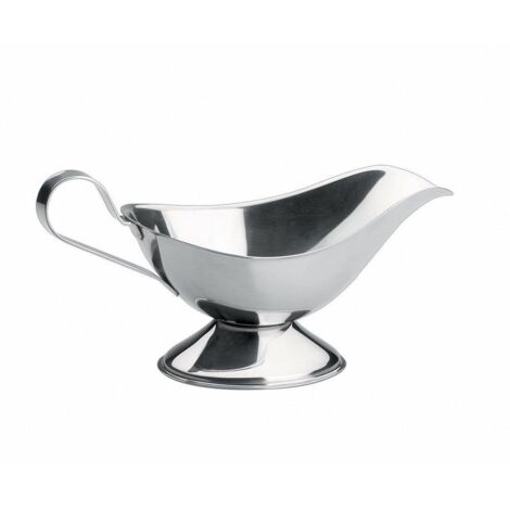 ibili Bateau à sauce classique argenté acier inoxydable