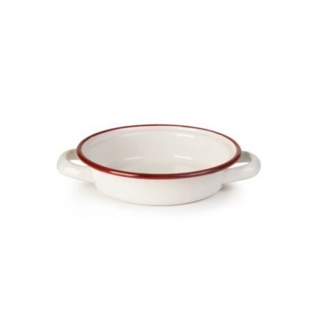 ibili Bordeaux plato para huevos blanco 25 cm de ancho