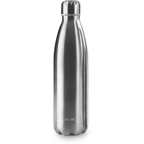 IBILI Borraccia termica a doppia parete satinata 500 ml, acciaio inox 18/10, doppia parete, riutilizzabile