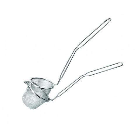 Ibili Cesta para freír acero inoxidable plateada 27x13x10 cm