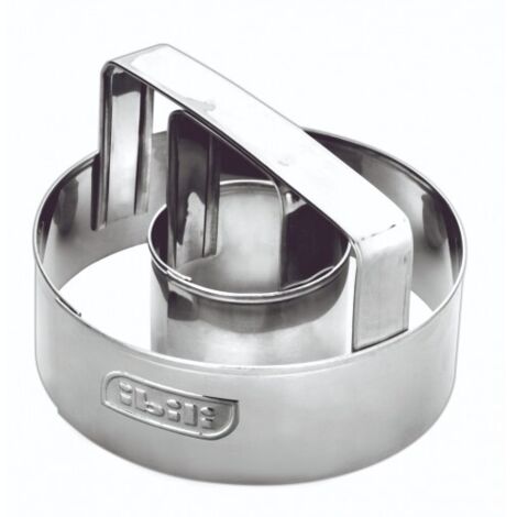 Ibili Cortador Plateado 9 cm para Donuts