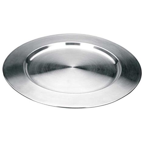 ibili Elektro 3 Sccl Assiette élégante argenté 32 cm