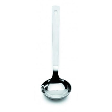 Ibili Emma cucharón de acero inoxidable plateado elegante y duradero