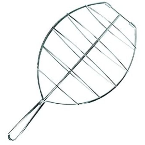IBILI Fish Wire Grill, Stainless Steel, Silver, 30 x 30 x 42 cm