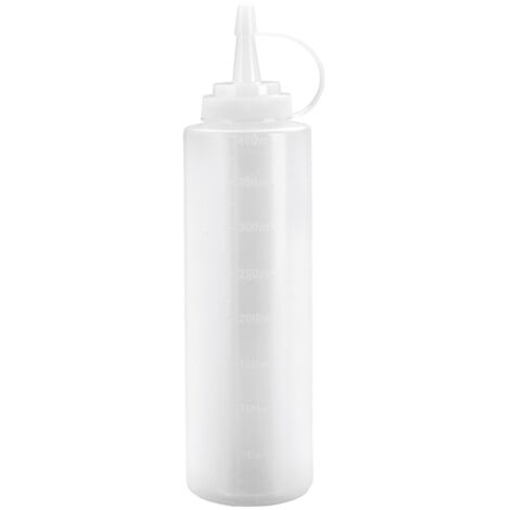 Ibili Flacon verseur souple blanc 400 ml ergonomique