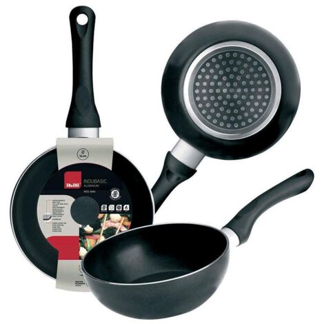 Ibili INDUBASIC Wok Aluminium 16 cm Anti-adhérent