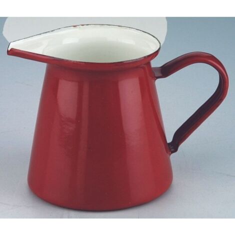 Ibili Jarra de esmalte roja 0,5 litro para cocina