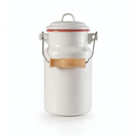 Ibili Jarra vintage burdeos 1 litro esmalte cocina