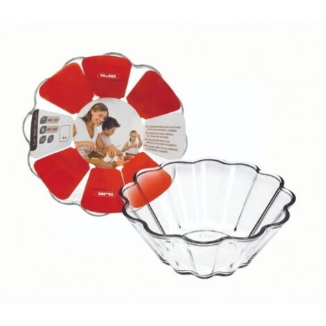 Ibili Kristall Molde para Brioche Vidrio Transparente 20x8 cm