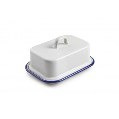 Ibili Mantequillera Blanca Compacta Diseño Elegante