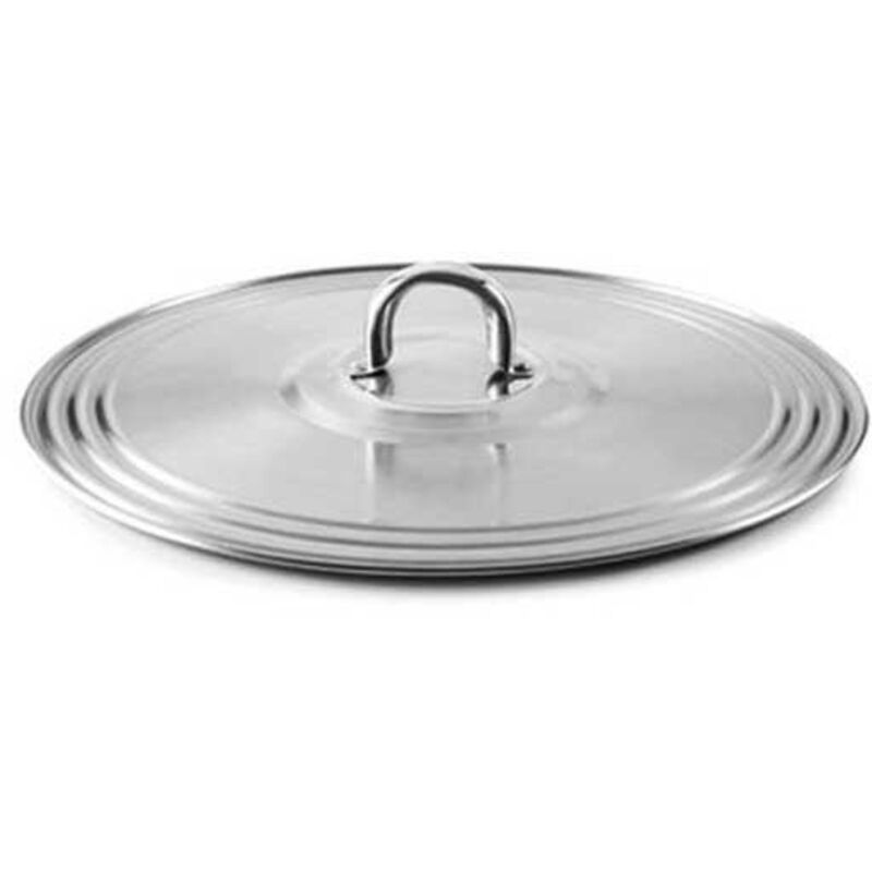 Ibili Mehrzweckdeckel Aus Edelstahl Silber 38 Cm