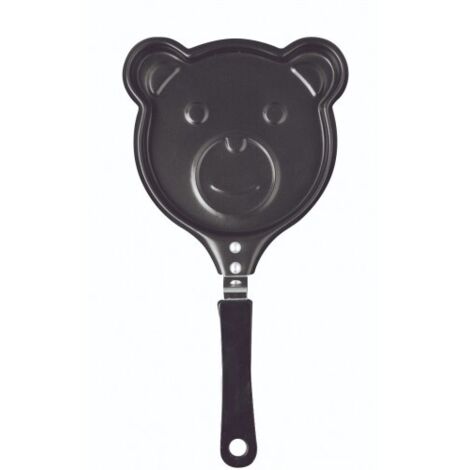 Ibili Mini Moka Bear Sartén Plateada 14 cm Antiadherente