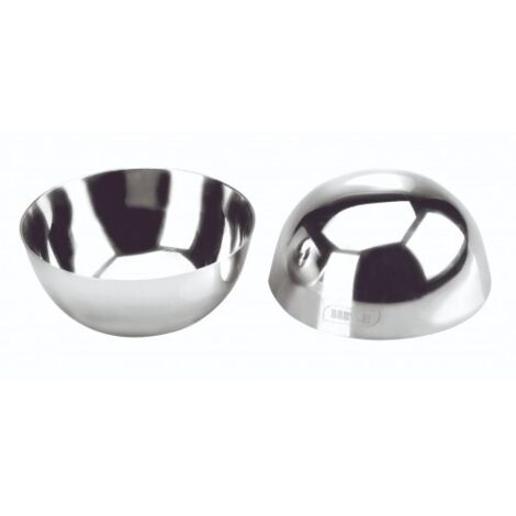 ibili Molde media esfera plateado 8 cm diámetro
