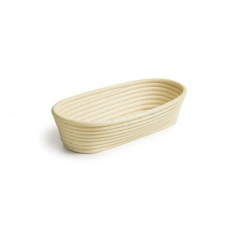 ibili Molde para pan beige 27 x 13 cm en ratán natural