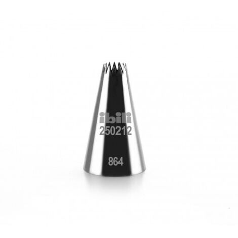 Ibili Multipoint Boquilla Plateada 10 cm x 5 cm x 10 cm