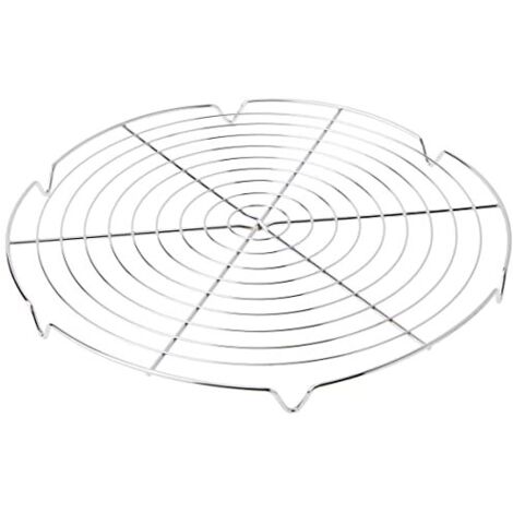 Ibili Piatto Tondo Acciaio Inossidabile Argento 30 cm