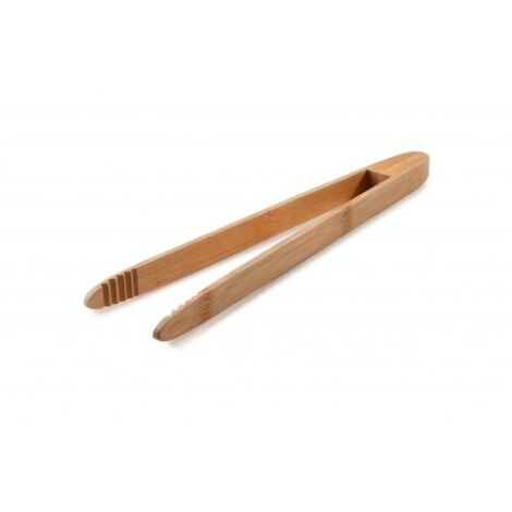 ibili Pinza Magnética Dorada 28 cm Bambú Elegante