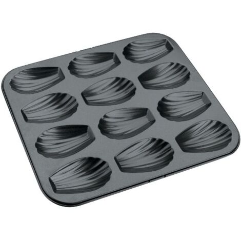 IBILI - PLAQUE 12 MADELEINES MOKA 21X24