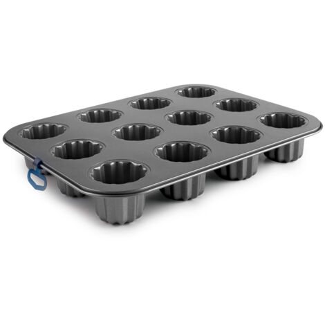 Ibili - Plaque de 12 Canelés Moka