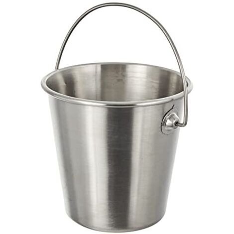 Ibili Secchio Giardino Acciaio Inossidabile Argento 10 cm