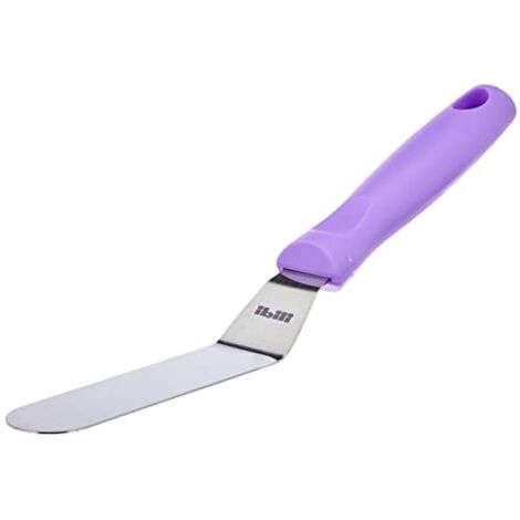 ibili Spatola angolare viola 27 cm in acciaio inox
