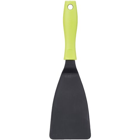 Ibili/spatola di plastica/Nylon Turner, Nero/Verde, 32 x 10 cm