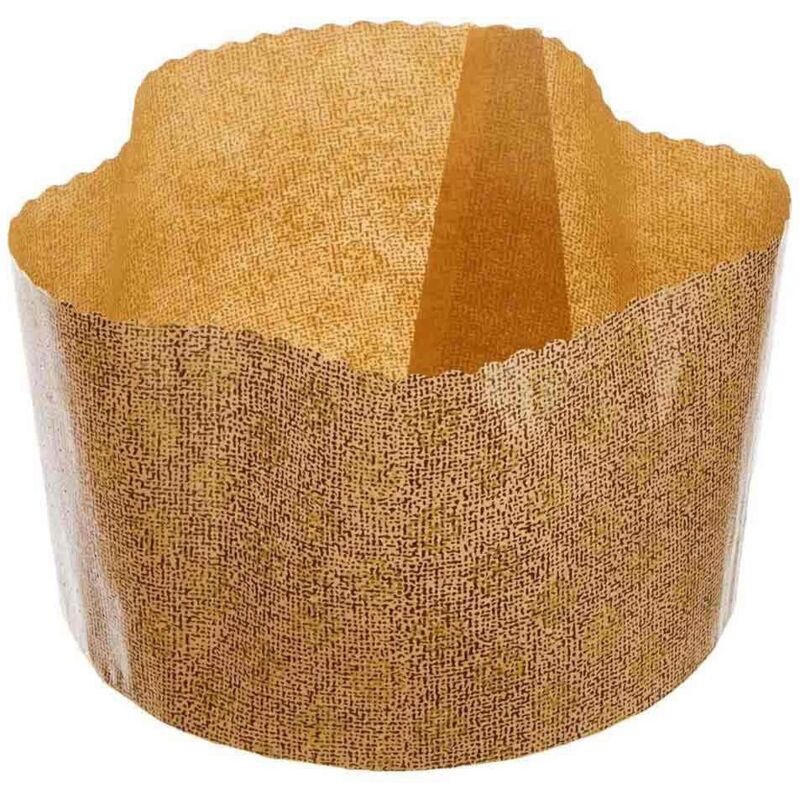 Ibili Set di 5 Stampo in Carta per Panettone 18 cm