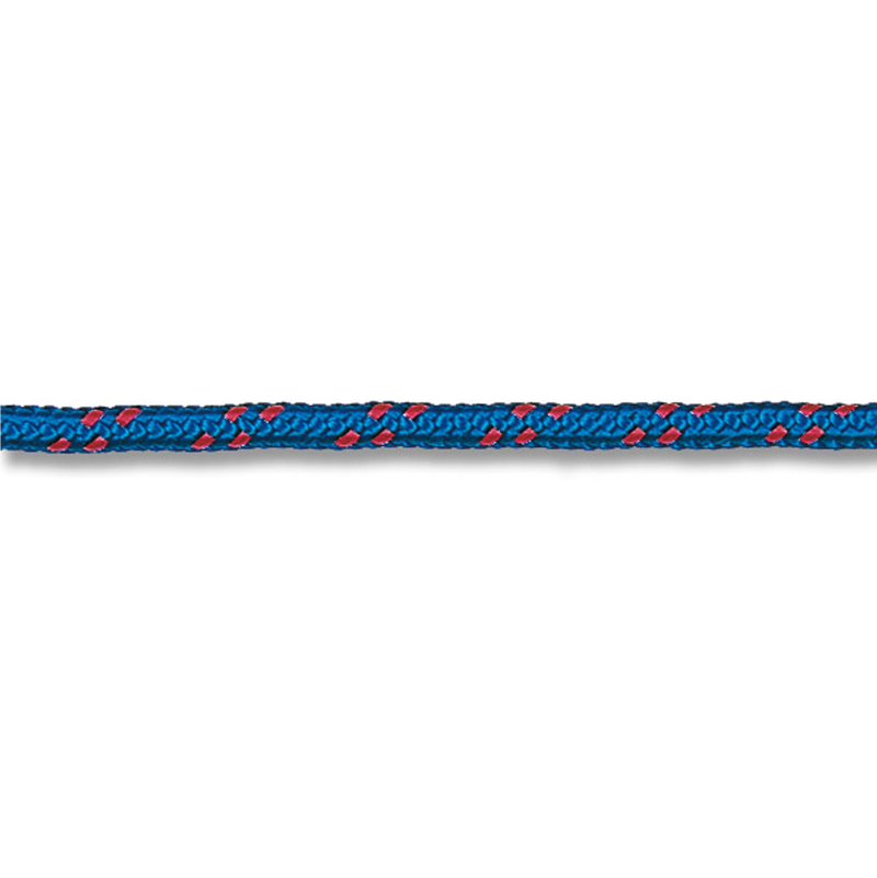 Image of Ibiza multicolor doppia treccia 100% poliestere blu filo segnale verderosso 3 mm 200 mt nautica