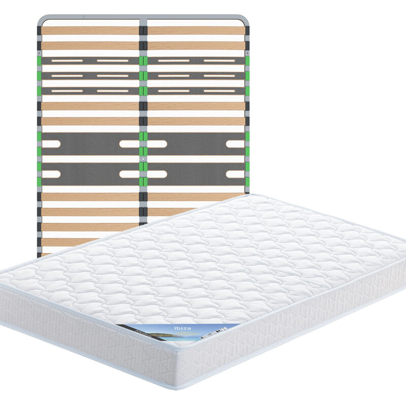 IBIZA - Pack Matelas + AltoZone 120x190