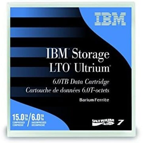 IBM LTO Ultrium 7 Data Cartridge Bande de données vierge 6 To