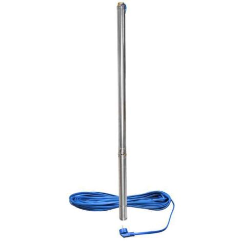 IBO 3'' STM 28 Tiefbrunnenpumpe 3" (ca.75mm Durchmesser) 3 Zoll Bohrlochpumpe Brunnenpumpe 20m Kabel