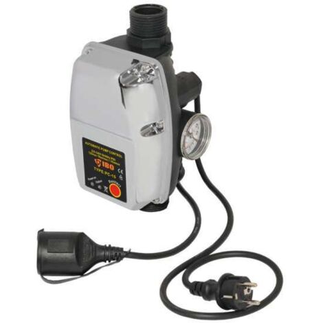 IBO PC-15 Elektronische Pumpensteuerung PC 15 für Tauchdruckpumpen Jetpumpen Gartenpumpen 230V 12A